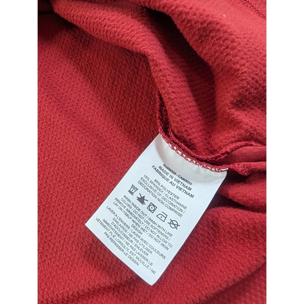 Nike Swoosh Thermal Shirt Mens XL Waffle Knit Fleece Oklahoma Sooners Soccer Men